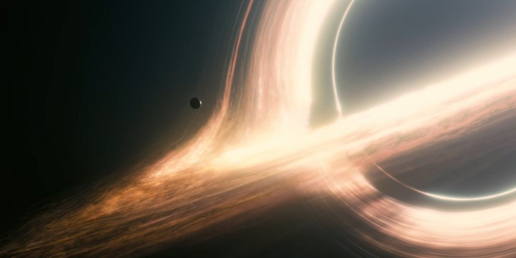 Gargantua, buco nero del film Interstellar